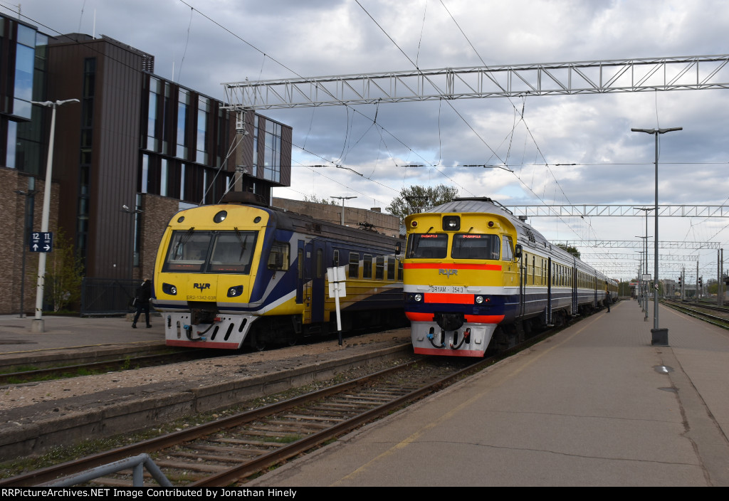 Soviet Era commuter trains